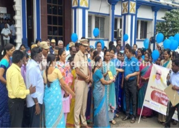 தேசிய குழந்தைகள் தினத்தை முன்னிட்டு விழிப்புணர்வு பேரணி