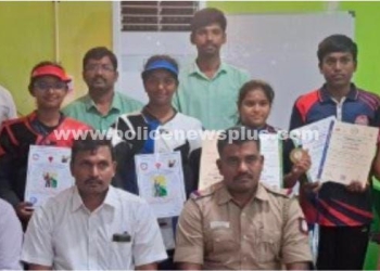 தேசிய அளவிலான ஏர் ரைப்பிள் சாம்பியன்ஸ் போட்டியில் வெற்றிபெற்ற பள்ளி மாணவர்கள்