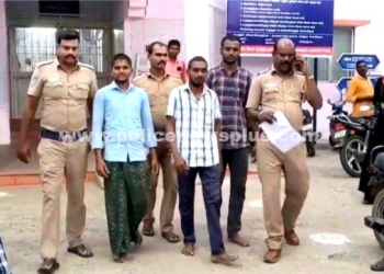 சாமி சிலைகளை திருடிய 4 பேர் கைது