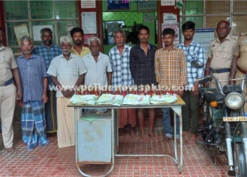 மது விற்பனை செய்த 10 பேர் கைது