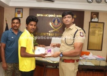 தமிழ்நாடு அளவிலான விளையாட்டுப் போட்டியில் வெள்ளிப் பதக்கம் பெற்ற மாணவர்