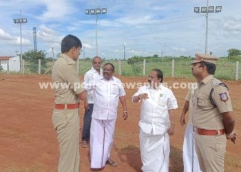 S.P நேரில் ஆய்வு