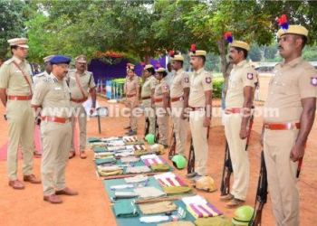 காவல்துறை துணை தலைவர் வருடாந்திர ஆய்வு