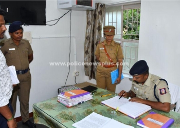 திருவண்ணாமலை S.P ஆய்வு