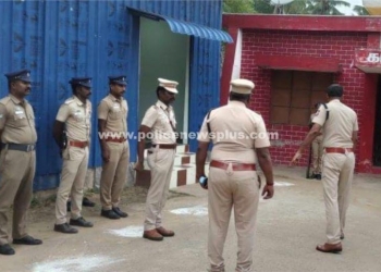 காவல் நிலையத்தில் S.P வருடாந்திர ஆய்வு