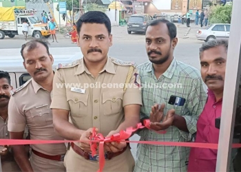 புதியகாவல் நிலையத்தை காவல் ஆய்வாளர் திறப்பு