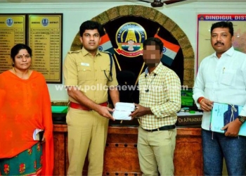 இணையவழியில் மோசடி செய்த பணத்தை மீட்டு உரியவரிடம் ஒப்படைத்த S.P