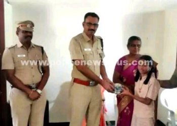 மாணவர்களுக்கு அறிவுரை வழங்கிய S.P