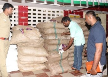 காவல்துறையினர் நடத்திய போதைப்பொருள் ஒழிப்பு வேட்டை