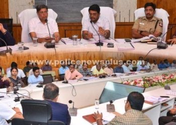 பாராளுமன்ற தேர்தல் தொடர்பான பணிகள் குறித்த ஆய்வுக்கூட்டம்