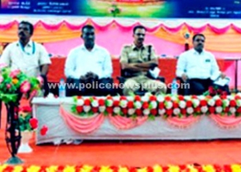 அரசு கலைக்கல்லூரியில் நடைபெற்ற ஆண்டு விளையாட்டு விழாவில் கலந்து கொண்டு S.P