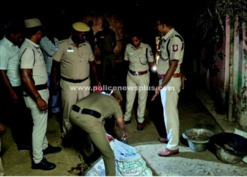 S.P நடத்திய அதிரடி மதுவிலக்கு வேட்டை சிக்கிய பாண்டிச்சேரி சரக்கு