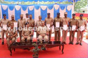 காவல்துறையினருக்கு தென்மண்டல காவல்துறை தலைவர் அவர்கள் பாராட்டு