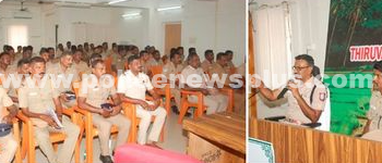 மாவட்ட காவல் கண்காணிப்பாளர் அவர்கள் தலைமையிலான தேர்தல் சிறப்பு கூட்டம்