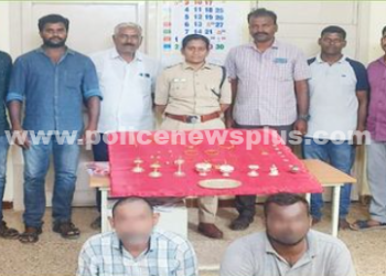 திருட்டில் ஈடுபட்ட 2 குற்றவாளிகள் கைது