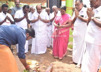 திட்டப்பணிகளுக்கு, அடிக்கல் நாட்டல்