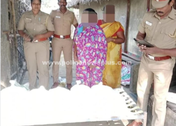 500 லிட்டர் பாண்டி சாராயம் பறிமுதல், இருவர் கைது