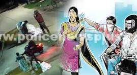 பெண்ணின் தங்க செயினை பறித்து சென்ற நபர் கைது