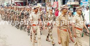 பாராளுமன்ற தேர்தலை முன்னிட்டு பாதுகாப்பு ஒத்திகை