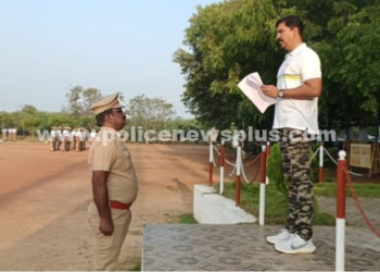 மாவட்ட காவல் கண்காணிப்பாளர் அவர்கள் ஆய்வு