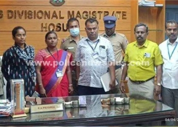 தேர்தல் பறக்கும் படையினர் நடத்திய வாகனச் சோதனை