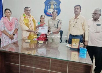 சிறப்பு உதவி ஆய்வாளர்கள் இருவர் பணி ஓய்வு