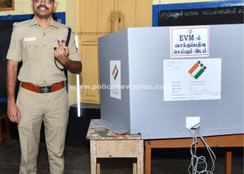 S.P வாக்கினை செலுத்தினார்