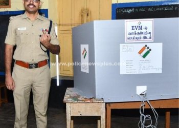 S.P வாக்கினை செலுத்தினார்