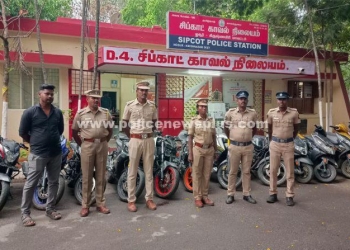 இருசக்கர வாகன திருட்டில் ஈடுபட்ட குற்றவாளிகள் கைது