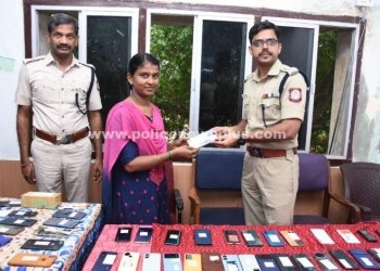 செல்போன் மீட்கப்பட்டு உரியவரிடம் ஒப்படைப்பு