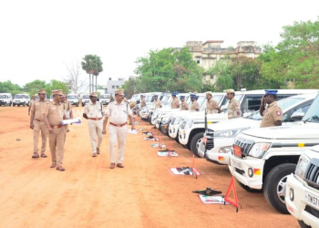 கூடுதல் காவல் கண்காணிப்பாளர் அவர்கள் ஆய்வு