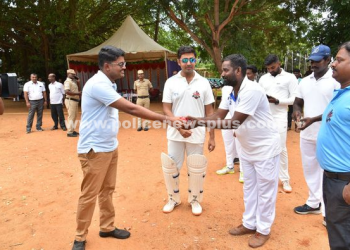 முதலாம் ஆண்டு காவல்துறை கோப்பைக்கான மாபெரும் T-20 கிரிக்கெட் போட்டி