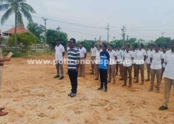 மாவட்ட காவல் கண்காணிப்பாளர் அவர்கள் ஆய்வு