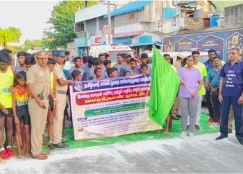 ஒழிப்பு விழிப்புணர்வு மாராத்தான் ஓட்டம்