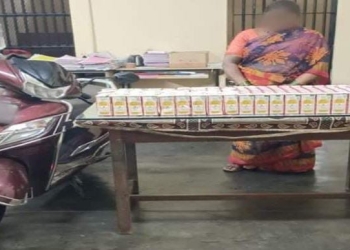 மதுபானங்களை கடத்தி வந்த நபர் கைது