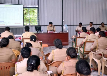 மாதாந்திர குற்ற கலந்தாய்வு கூட்டம்