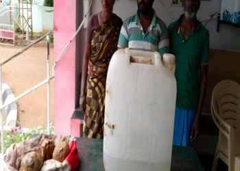 சாராயம் விற்பனை செய்த நபர் கைது