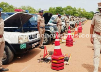 மாவட்ட காவல் கண்காணிப்பாளர் அவர்கள் ஆய்வு