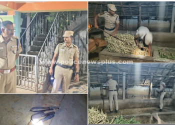 களத்தில் இறங்கி அதிரடி சோதனை செய்த மாவட்ட காவல் கண்காணிப்பாளர் அவர்கள்