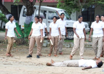 காவல்துறையினருக்கு ஒத்திகை பயிற்சி