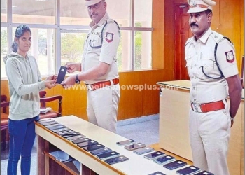 திருடு போன செல்போன்களை கண்டுபிடித்த போலீசார்