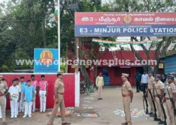 காவல் ஆணையர் தலைமையில் சுதந்திர தின விழா