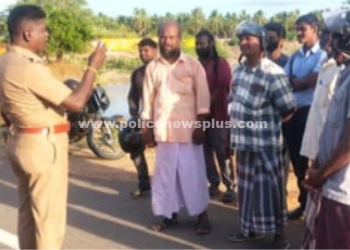 பொதுமக்களுக்கு தொடர் விழிப்புணர்வு ஏற்படுத்திய காவல்துறையினர்