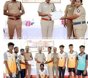 காவல்துறைக்கும் பொதுமக்களுக்கும் விளையாட்டு போட்டிகள்