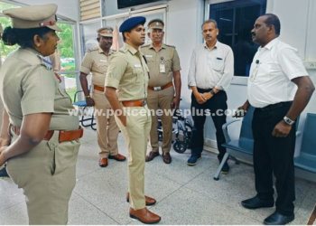 மாவட்ட காவல் கண்காணிப்பாளர் அவர்கள் ஆய்வு