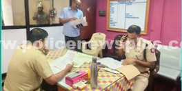 மத்திய மண்டல காவல்துறை தலைவர் நேரில் ஆய்வு