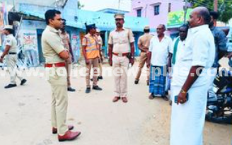 தீவிர ரோந்து பணி மேற்கொள்ள sp உத்தரவு