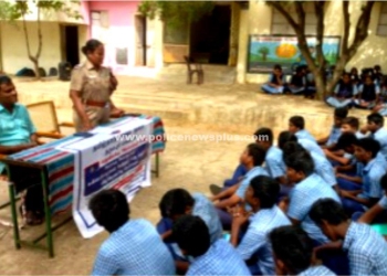 பள்ளியில் போதை பொருள் விழிப்புணர்வு நிகழ்ச்சி