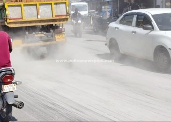 சாம்பல் கழிவு லாரிகள் மீது காவல்துறை  நடவடிக்கை எடுக்க கோரிக்கை 
