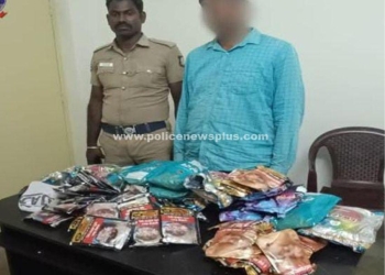 குட்கா விற்பனைக்கு வைத்திருந்த நபர் கைது